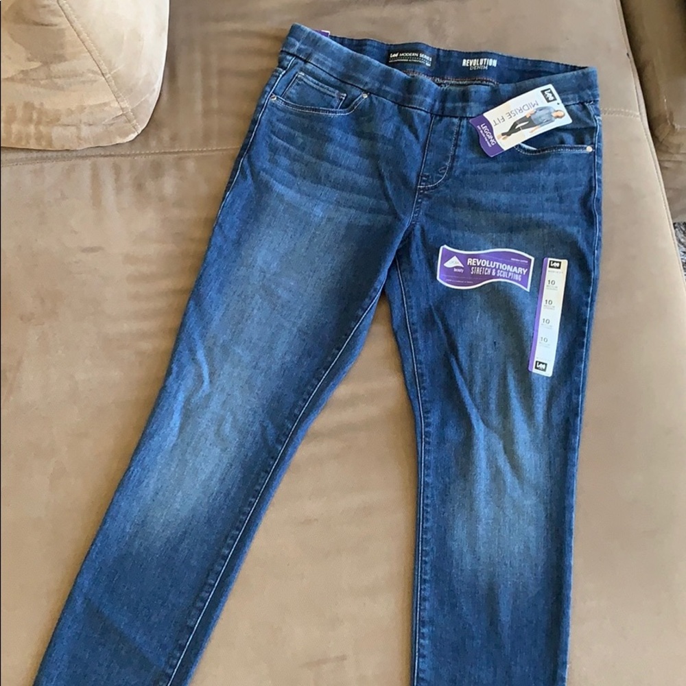 Lee midrise fit denim leggings